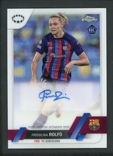 2022-23 Topps Chrome Sapphire Edition UEFA Women's Champions League Soccer Cards Checklist 20