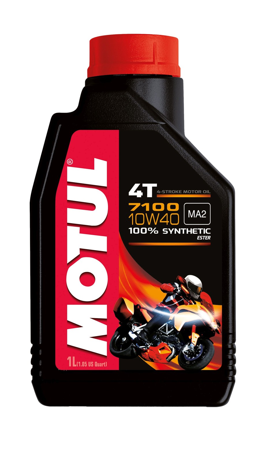 Motul 7100 4T 10W40 Fully Synthetic 4-Stroke Engine Oil 1 Liter Bottle