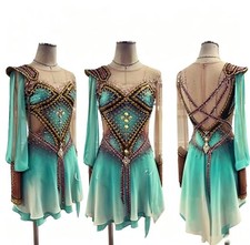 Customized figure skating competition dresses