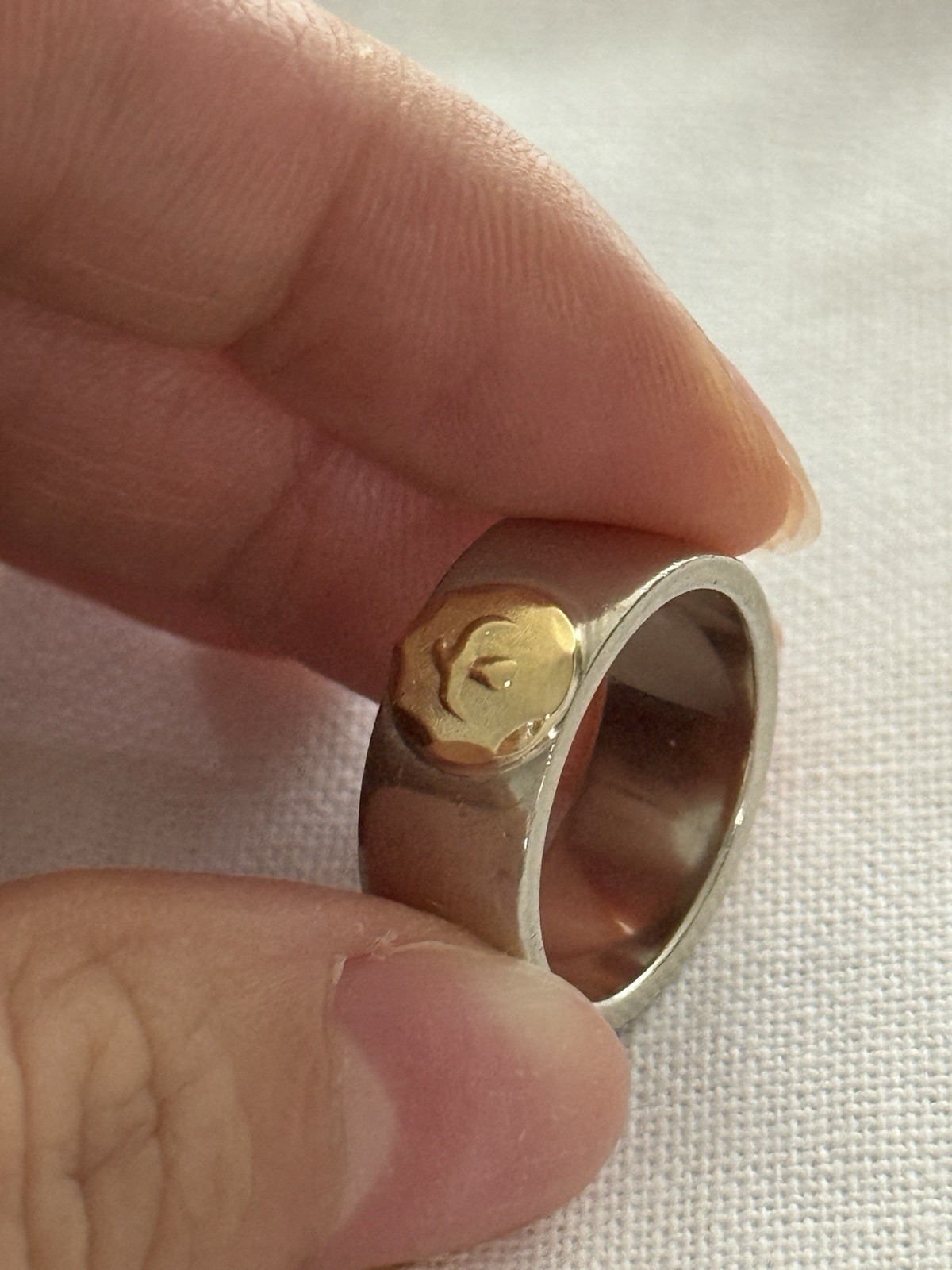 Goros Flat Eagle Ring US Size 6.5 - image 2