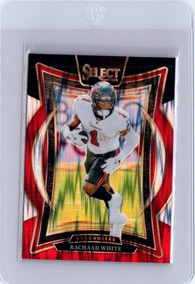 2024 Panini Select #88 Rachaad White Black & Red Prizm Shock