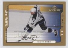 2000-01 Upper Deck MVP Second Star 23/100 Fredrik Modin #160 1vs