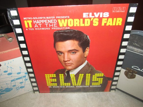 Sealed - ELVIS PRESLEY Vinyl Lp IT HAPPENED AT THE WORLDS FAIR - RCA - Sealed!