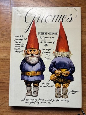 Vintage Gnomes by Wil Huygen 1st Edition 1977 Hardcover DJ Excellent Condition