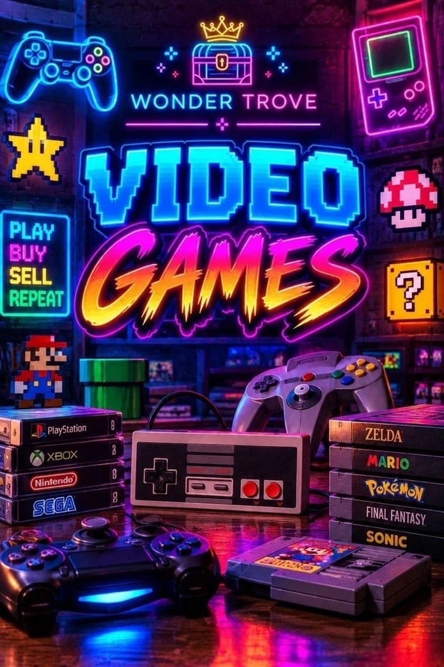 $1 STARTS!!! Video Games!!! Playstation, Xbox, Nintendo