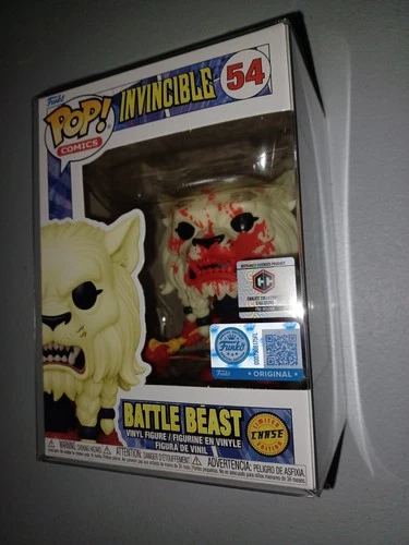Funko Pop Comics Invincible Battle Beast Chalice Exclusive Chase Bloody PR #54