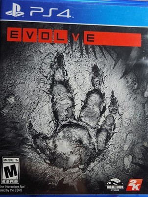 Evolve Sony PlayStation 4  PS4 Game Complete W/ Case Manual  Untested Working