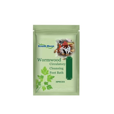 Mugwort Herbal Foot Soak Bags, Relaxing Detox, Sore Feet Relief, Exfoliating