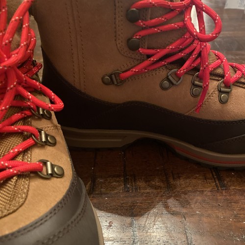 UGG Women's Brecken Lace Up Chestnut Suede Waterproof Boots 1158221 Size 8 - Picture 5 of 12