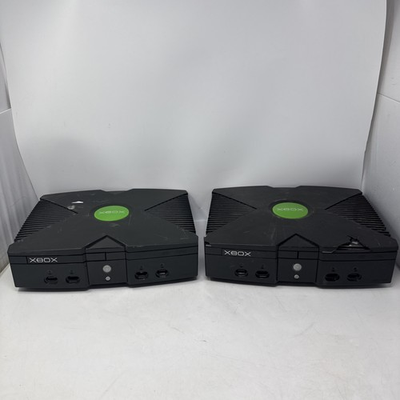 #ad #ad Lot of 2 Broken Original OG Microsoft Xbox Consoles Only For Parts or Repair $69.99