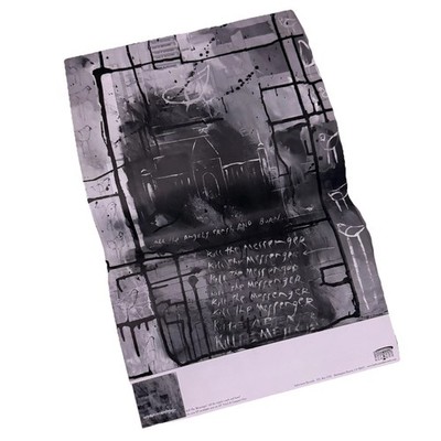 1999 Kill The Messenger All The Angels Crash And Burn Promo Poster Hardcore