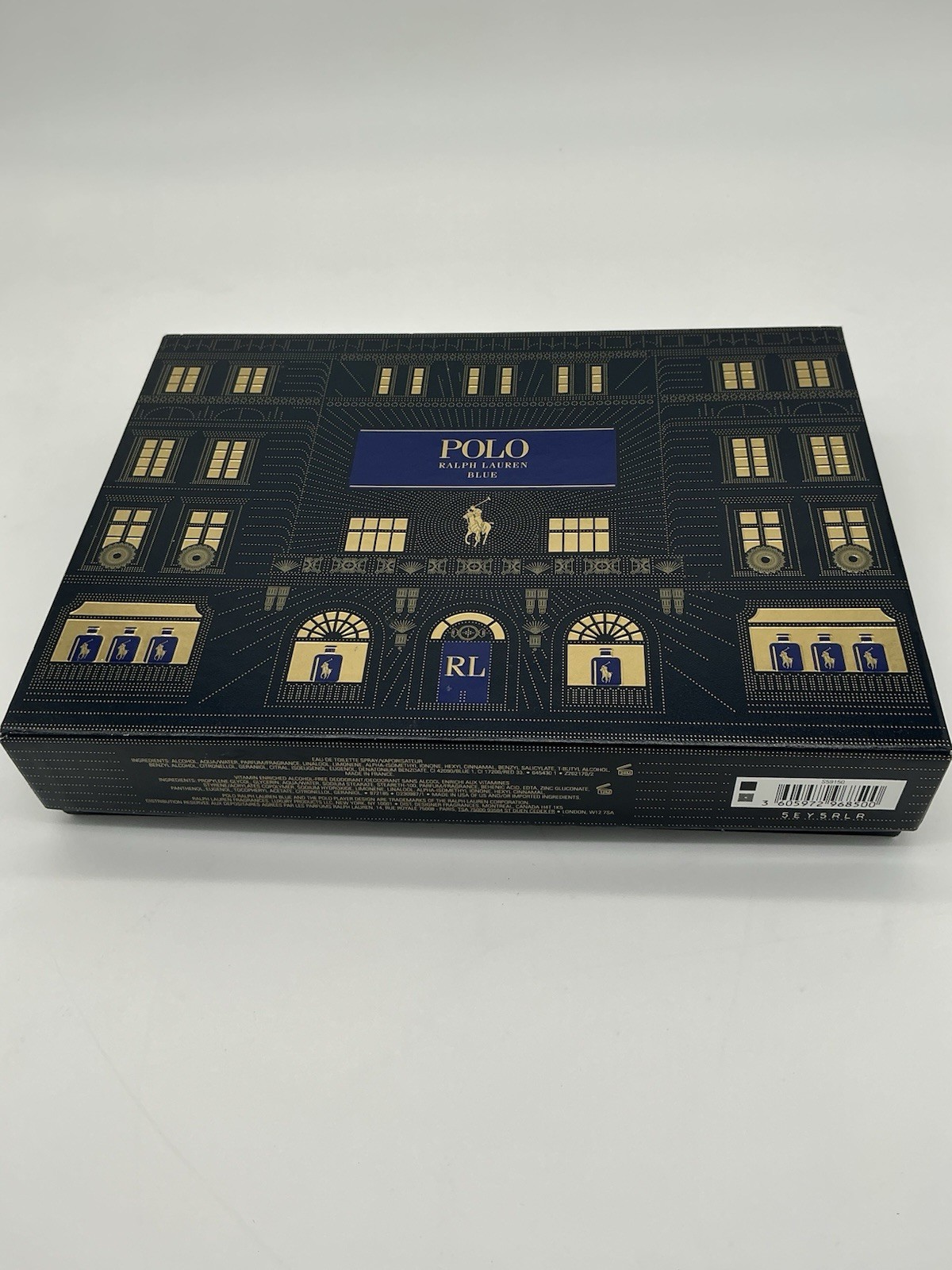 Polo Ralph Lauren Blue Eau De Toilette 3 -pc Gift Set  With Deodorant