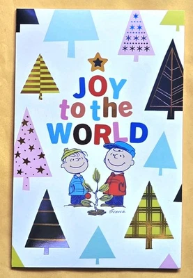 DAYSPRING Peanuts Charlie Brown Merry Christmas Greeting Card (+Envelope 5x7.6")