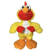 Sesame Street Chicken Dance Elmo Toy 2001 Fisher Price Mattel Dances Sings Talks