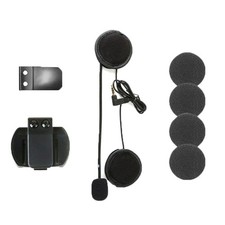 Anti Vibration Motorcycle Headset Intercom set with 3.5mm Plugs for V4