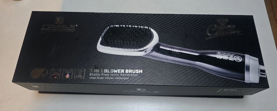 Cepillo soplador profesional 3 en 1 Royale Diamond Collection Foto 2 de 3
