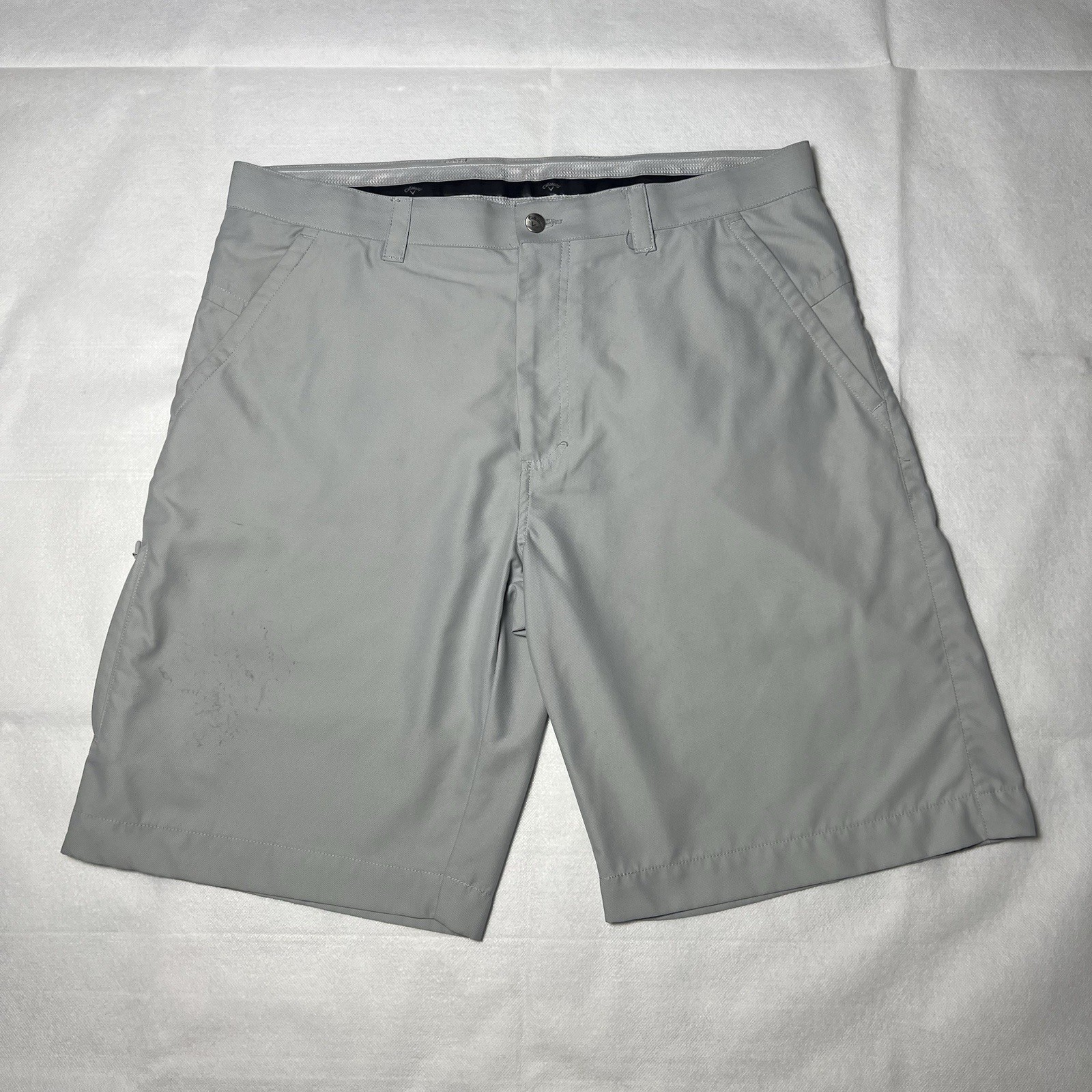 Callaway Golf Shorts for Men Size 34 with Zip Pockets