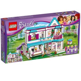LEGO Friends Stephanie's House 41314 Build and Play Toy House with Mini Dolls, D