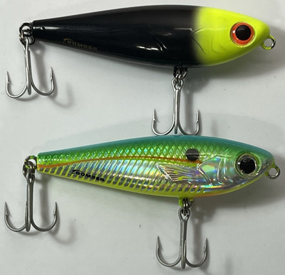 Lot of 2 Vintage Bomber Badonk A Donk 4'' 3/4oz. assorted colors