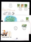 / FINLAND 1991 - 3 FDC - NATURE - FLORA
