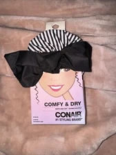 Conair Comfy & Dry Full Size Shower Cap With Bow M37