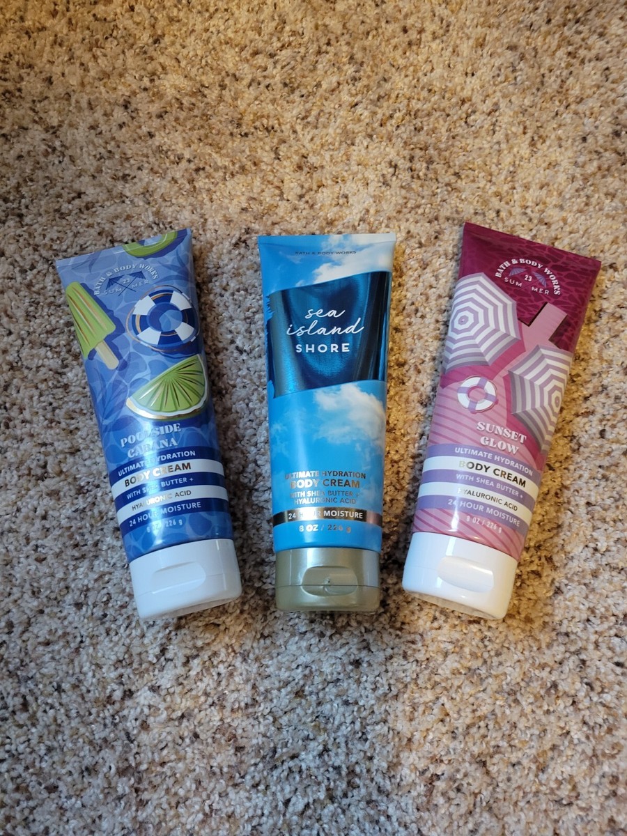 Bath & Body Works Body Cream Summer 2023 Trio Bundle | eBay