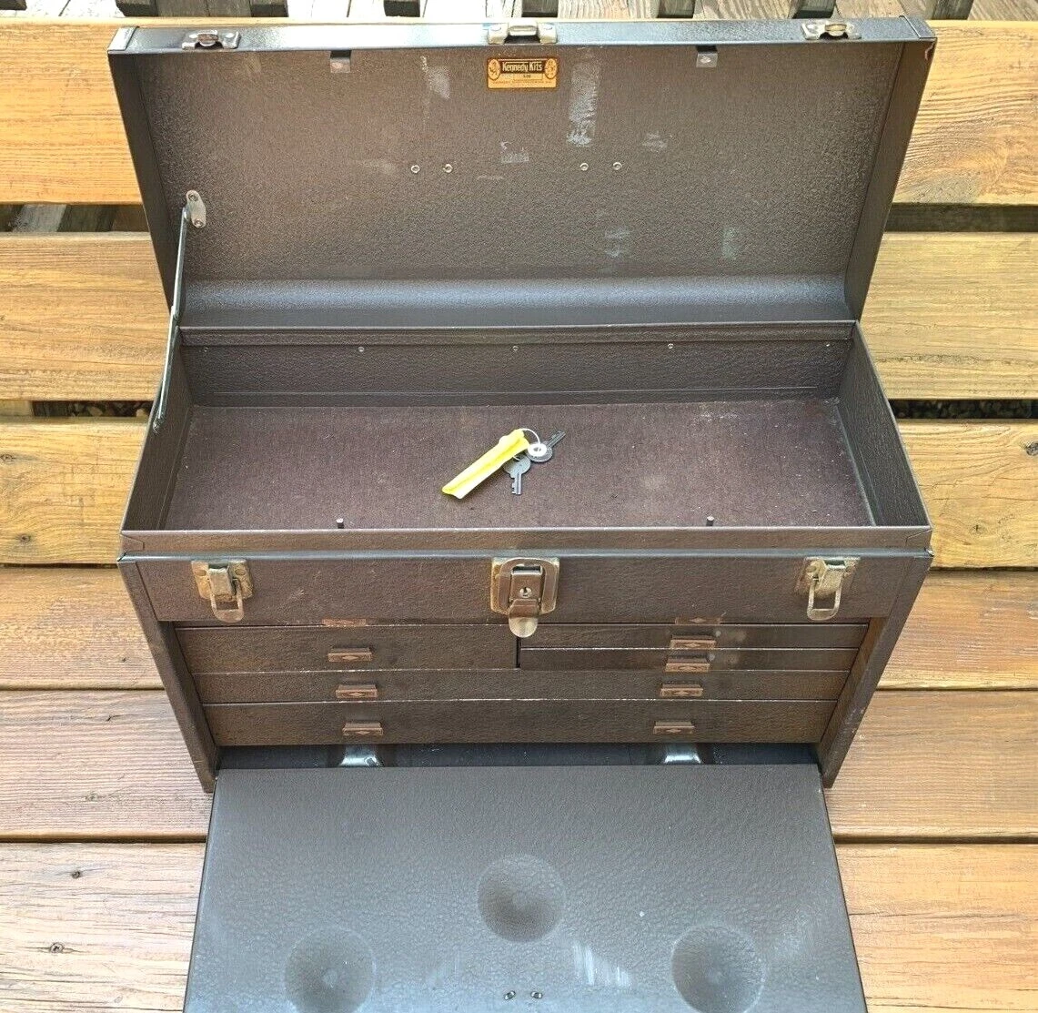 Vintage Kennedy Kits Tool Box Machinist Chest Style 520 Made in Van Wert OH USA