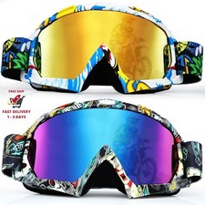 2 gafas de ATV para adultos, antivaho, para motocross, esqu , carreras