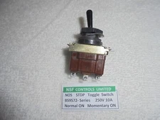 NSF Mil Spec STDP Momentary Toggle Switch BS9572