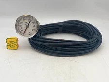 Weksler Instruments 90-05613 MV2-2-35-3 Temperature Gauge 0-250F 80ft Probe (Use