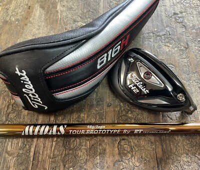 Titleist 816 H2 21* Hybrid w Tour Issue Tour Proto MIDAS 98g