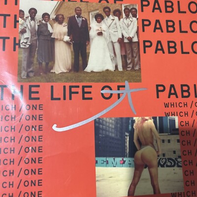 Kanye West / The Life Of Pablo LP レコード Kanye West - The Life Of Pablo - VG+ 2 LP Record 2016 Self