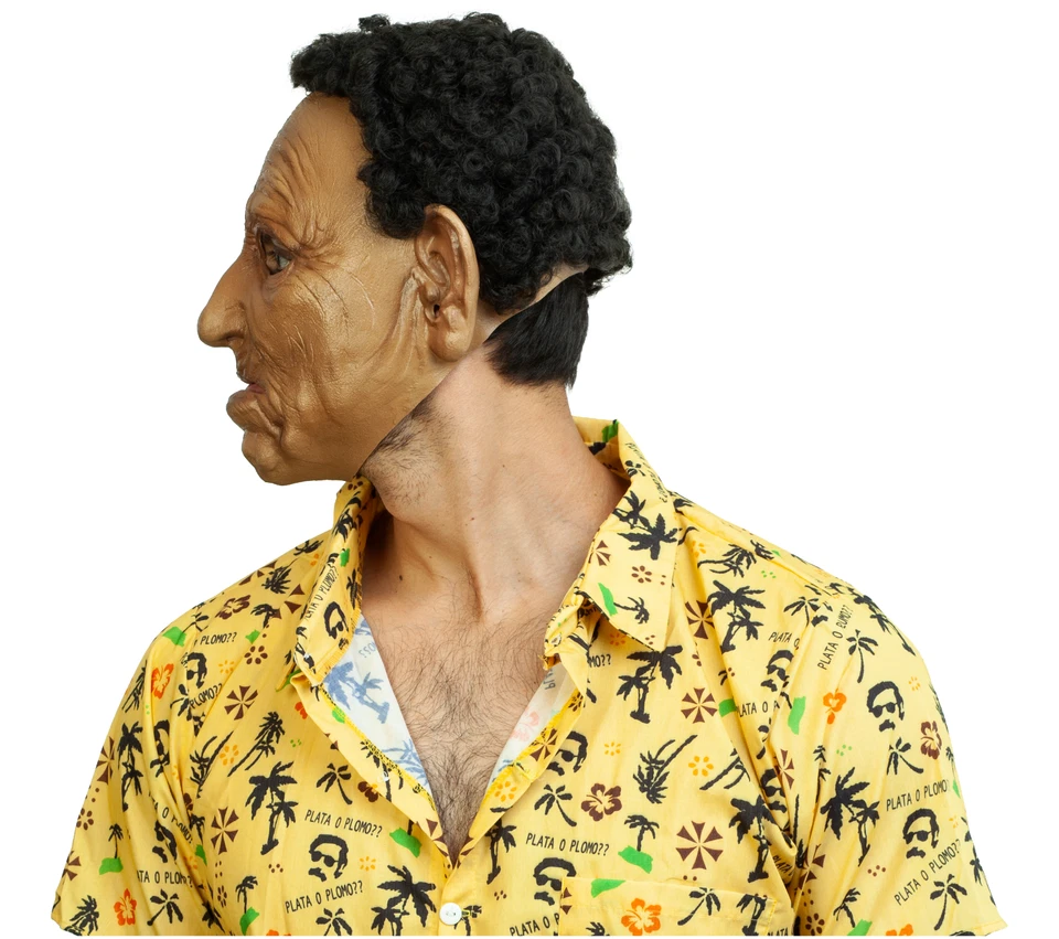 Ghoulish Productions Cuban Joe Latex Face Mask Horror Halloween Cosplay - Image 3 of 4