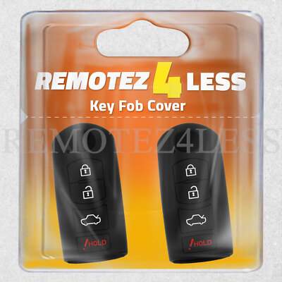Key Fob Cover for 2017-2018 Toyota Yaris iA Remote Case Rubber Skin Jacket