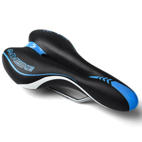 Fabric Scoop Radius Saddle. 142mm Width. Cromo Rails. Blue Base