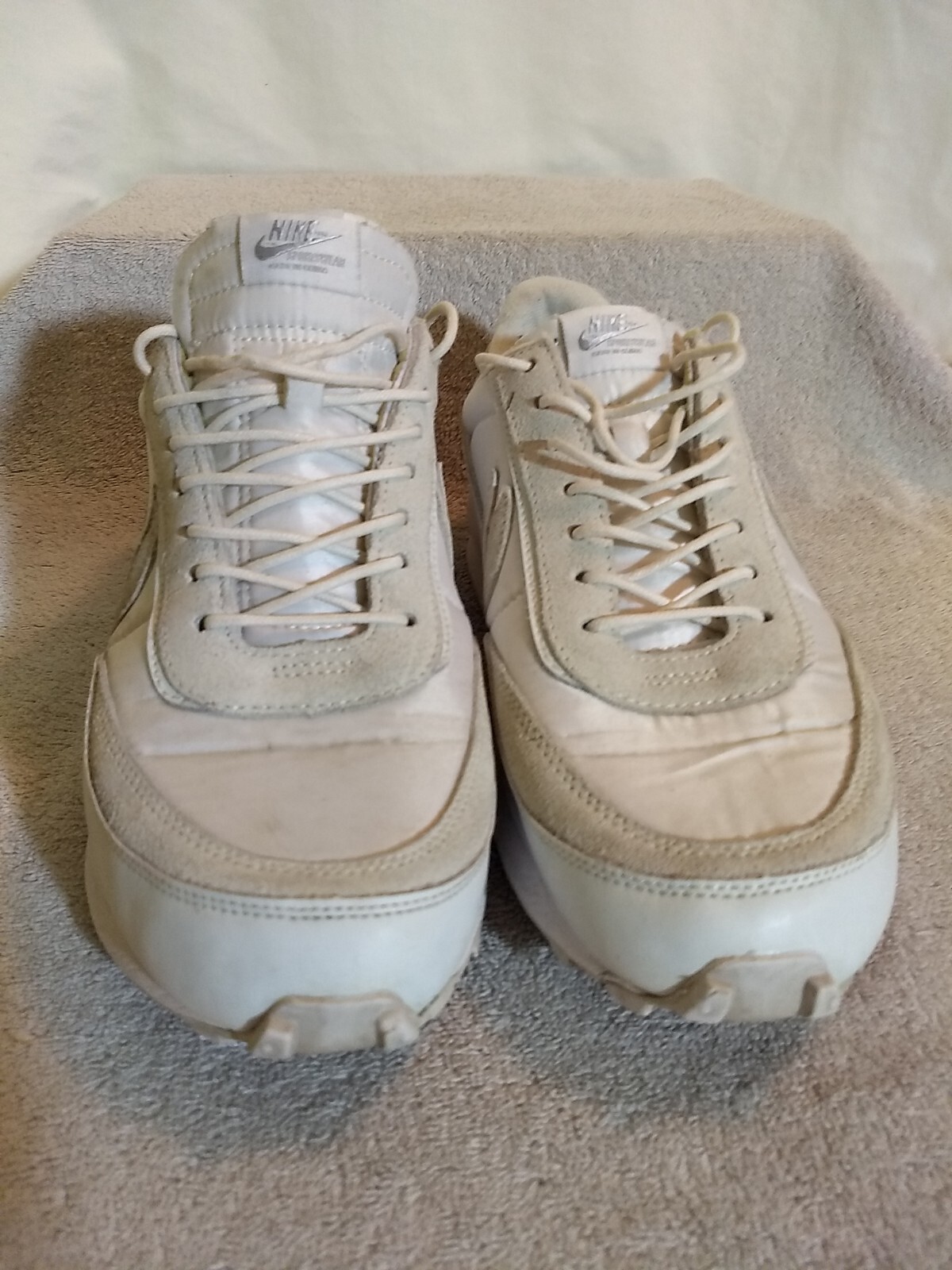 SACAI X NIKE NIKE UOMO SACAI X LDWAFFLE 'NYLON BIANCO' (BV0073 101) TAGLIA: 11 #MT32+1