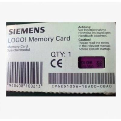 ONE NEW Siemens LOGO Memory Card 6ED1056-1DA00-0BA0