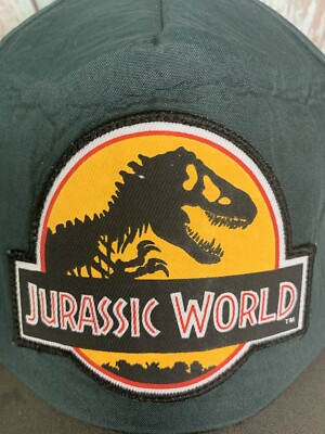 Jurassic World Hat Cap Dark Green Black | eBay
