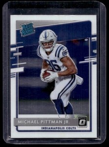 2020 Panini Donruss Optic Rated Rookie Michael Pittman Jr. Rookie #172