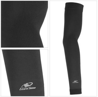 Lizard Skins Knit Compression Arm Sleeve, Various Sizes   Jet Black