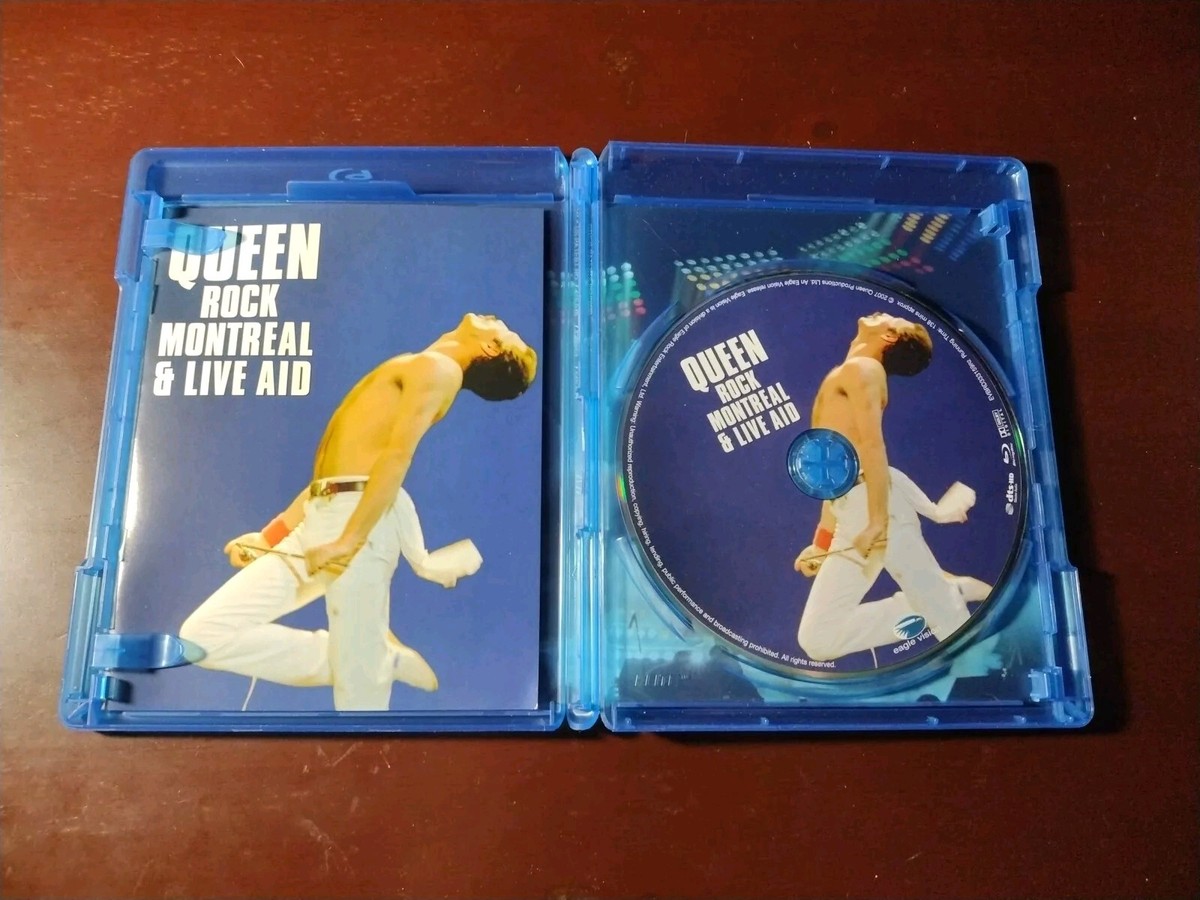 Queen Rock Montreal & Live Aid (Blu-ray, 1981) 801213331598| eBay