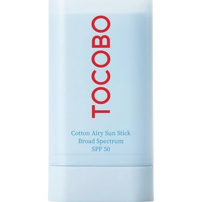 NEW Tocobo Cotton Airy Sun Stick SPF50 Korean Matte Suncreen Stick for Face