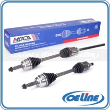 2x Front LH & RH CV Axle Assembly for 08-13 Toyota Highlander 3.5L GAS AWD ONLY
