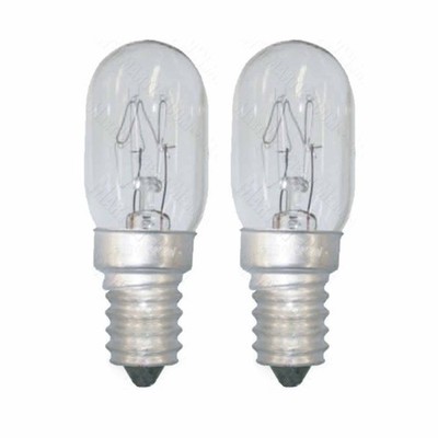 2 Microwave Oven Lamp Light Bulbs 25w 120v Replacement Lighting Intermedium E14