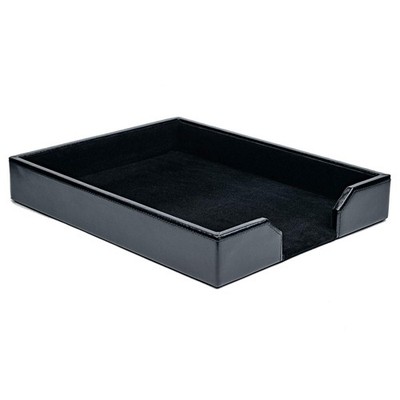 Dacasso Bonded Leather Desktop Tray Luxury Letter Holder & Paper Organizer fo...