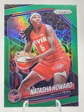 2025 Panini Prizm WNBA Natasha Howard #54 Green Prizm SP Indiana Fever