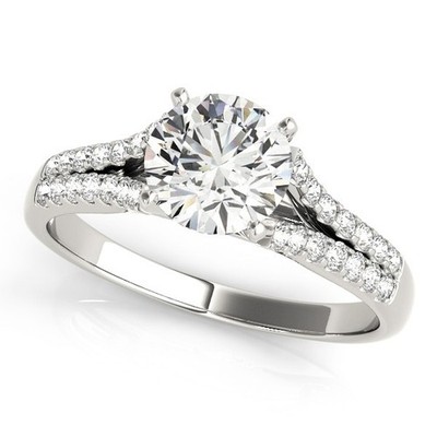 Best Deal! 2 kt DE/VS Lab Grown Rundschliff Diamant Verlobungsring 18 K Weißgold