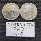1973-P Washington Quarter — photo from another recent sale