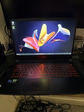 MSI KATANA GF66, i7-12th-Gen. 10 cores, RTX-3050ti, 15.6 FHD 144Hz, read descr. 
