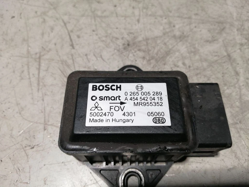 Smart ForFour I 2006 ESP Rotation Rate Sensor Lateral Acceleration Sensor A4545420418 - Image 2 of 3